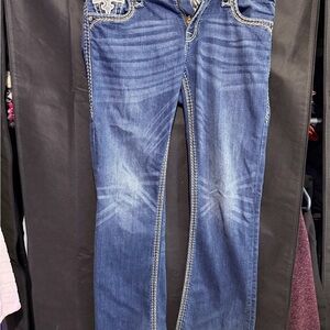 Rock Revival Blue Boot Cut Jeans